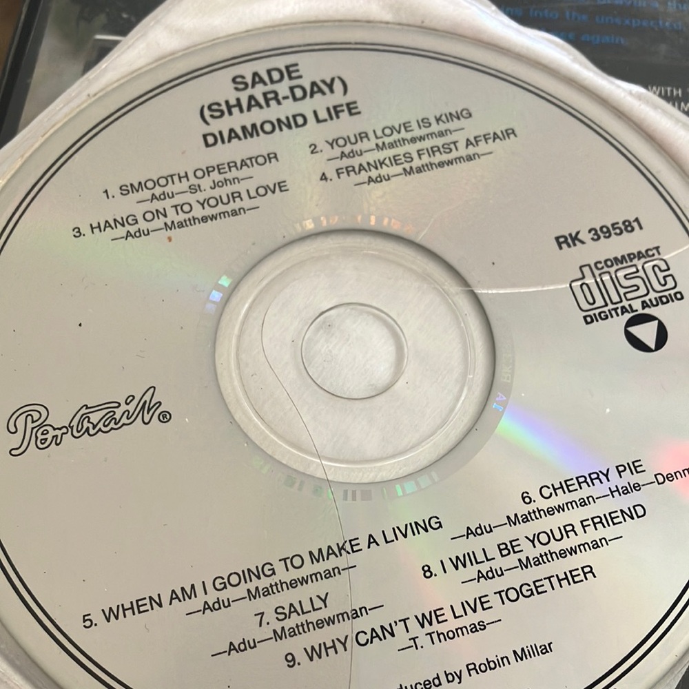 Sade diamond life cd